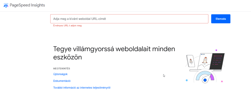 Google Pagespeed Insights