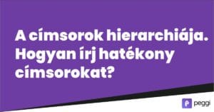 címsorok hierarchiája