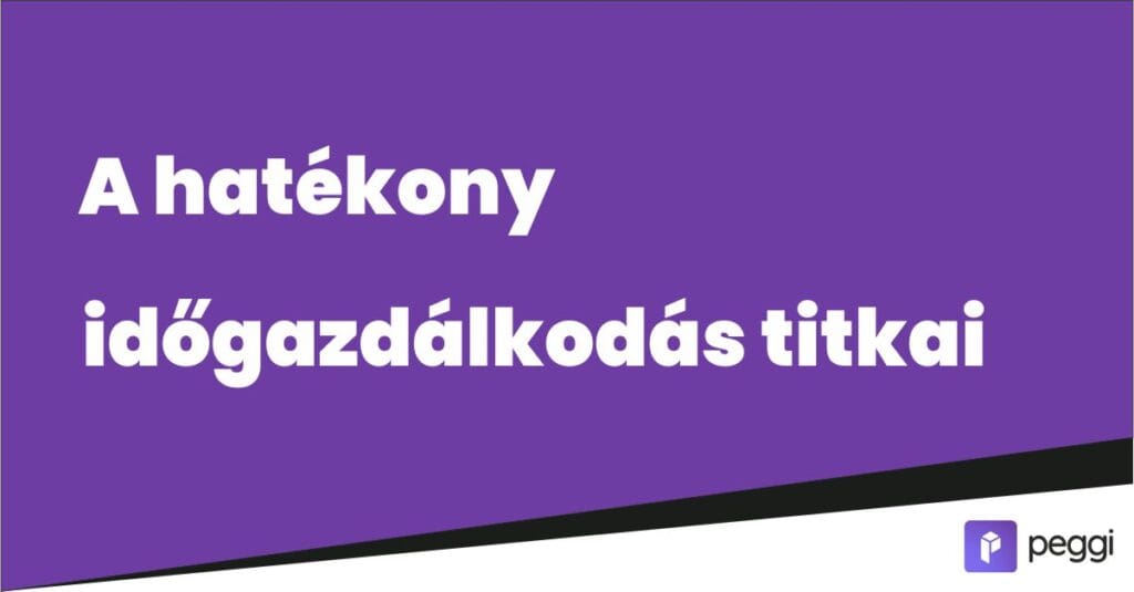 időgazdálkodás