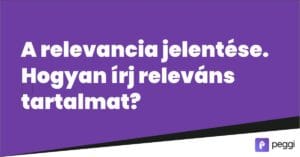 relevancia jelentése